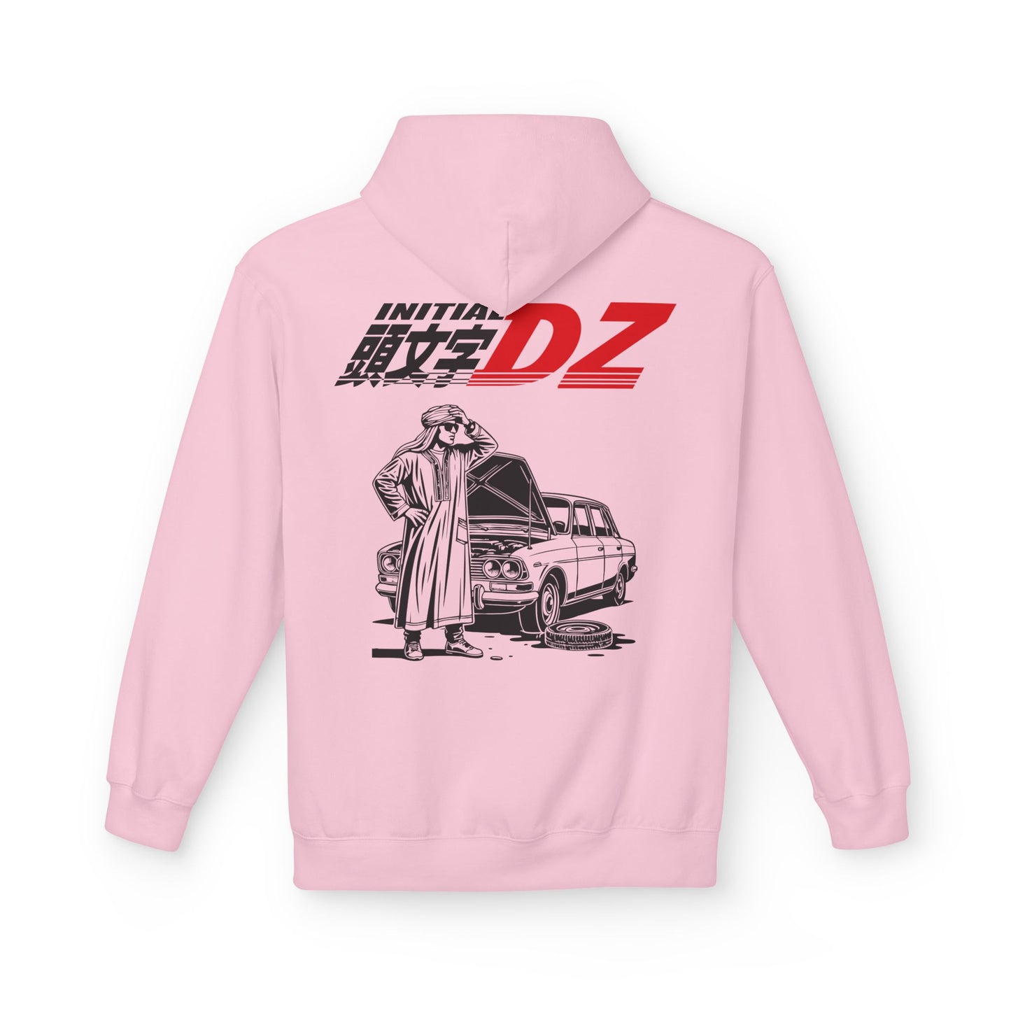Sudadera con capucha con inicial DZ