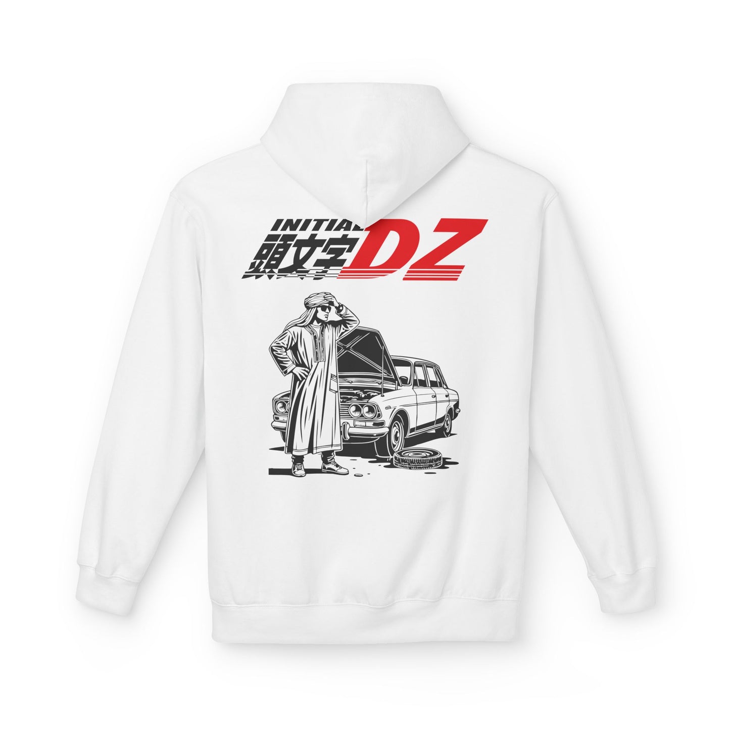 Sudadera con capucha con inicial DZ