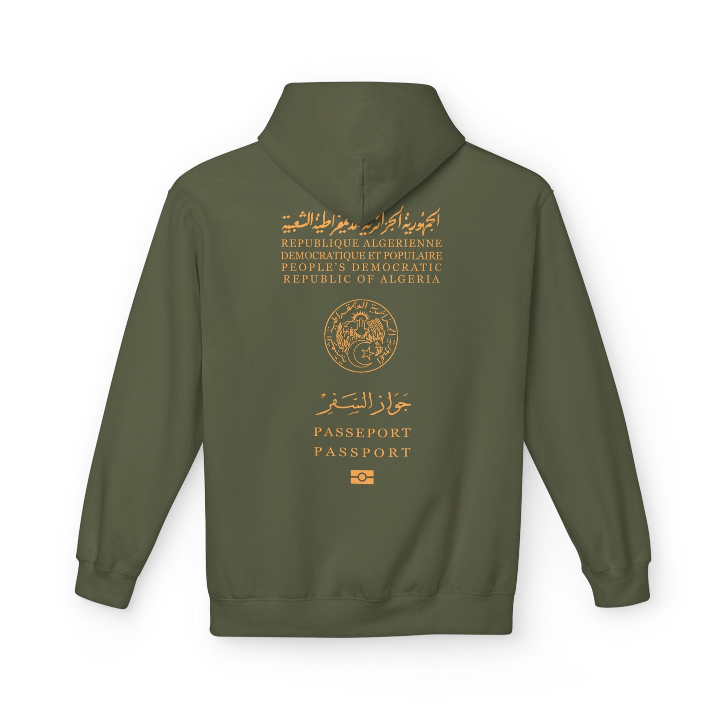 Sweat à capuche Passport DZ