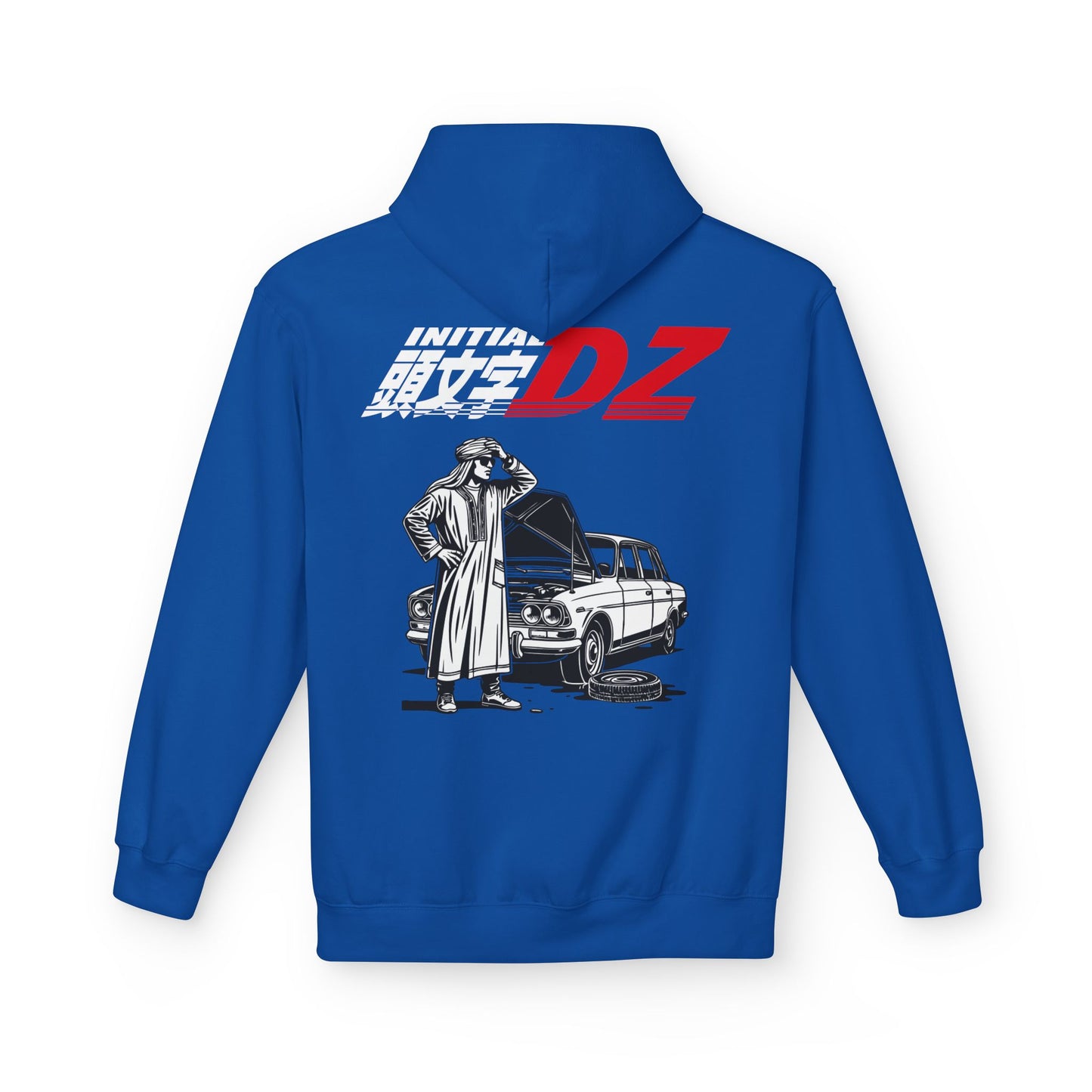 Sudadera con capucha con inicial DZ